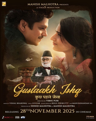 Gustaakh Ishq 2025 Hindi ORG HDRip 480p 400MB 720p 1GB ESubs